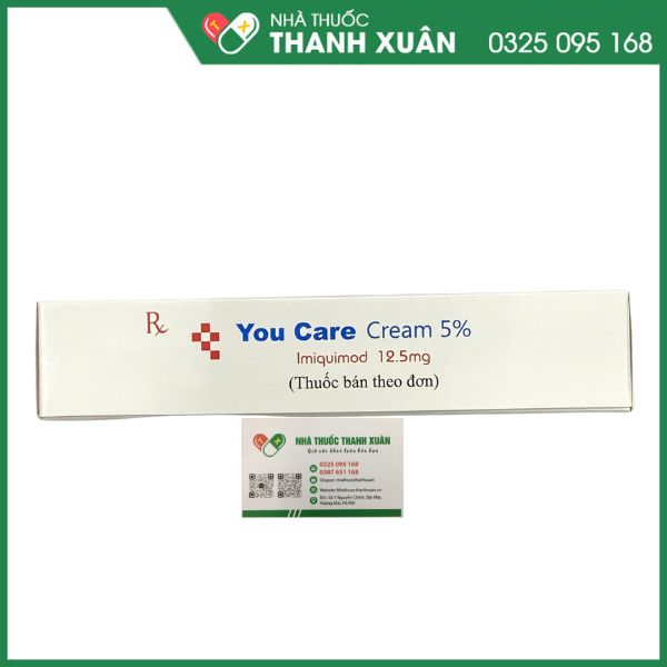 You Care Cream 5% - Thuốc điều trị mụn cóc